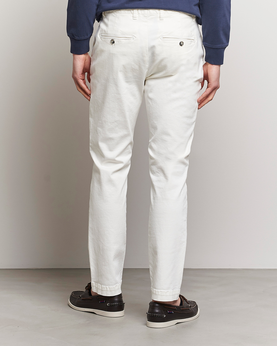 Herre | Bukser | Morris | Jeffrey Brushed Stretch Chino White