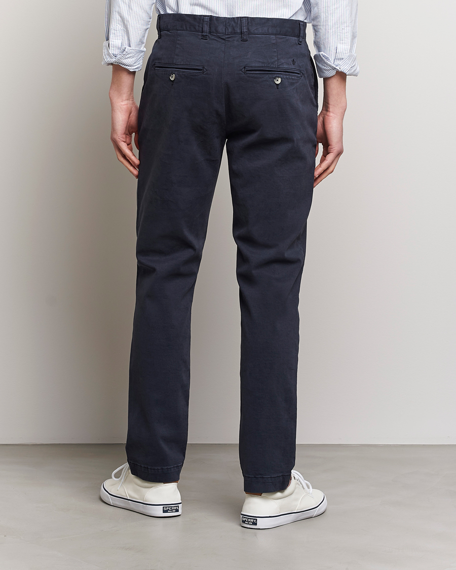 Herre | Bukser | Morris | Jeffrey Brushed Chinos Blue