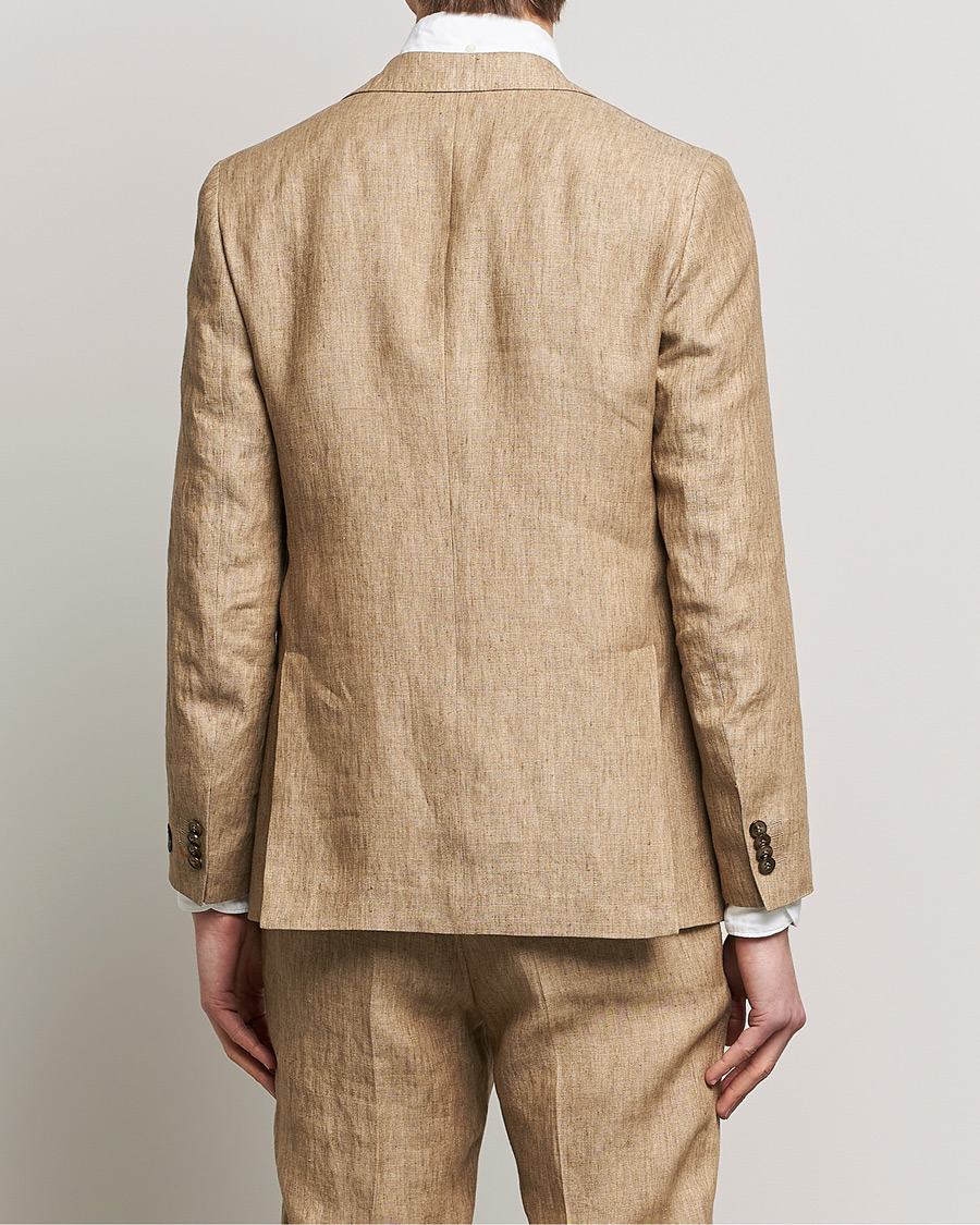 Herre | Dressjakker | Morris | Archie Linen Suit Blazer Khaki