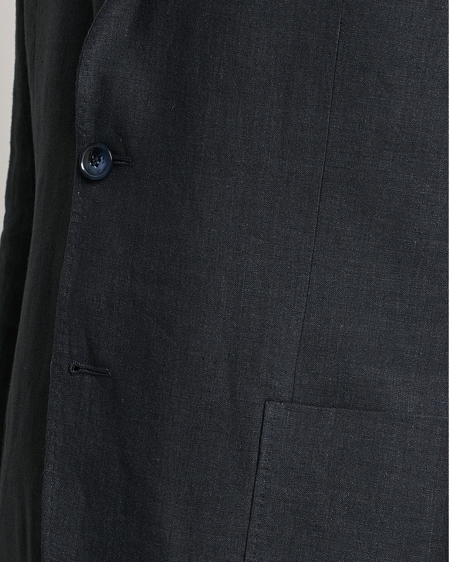 Herre | Dressjakker | Morris | Archie Linen Suit Blazer Navy