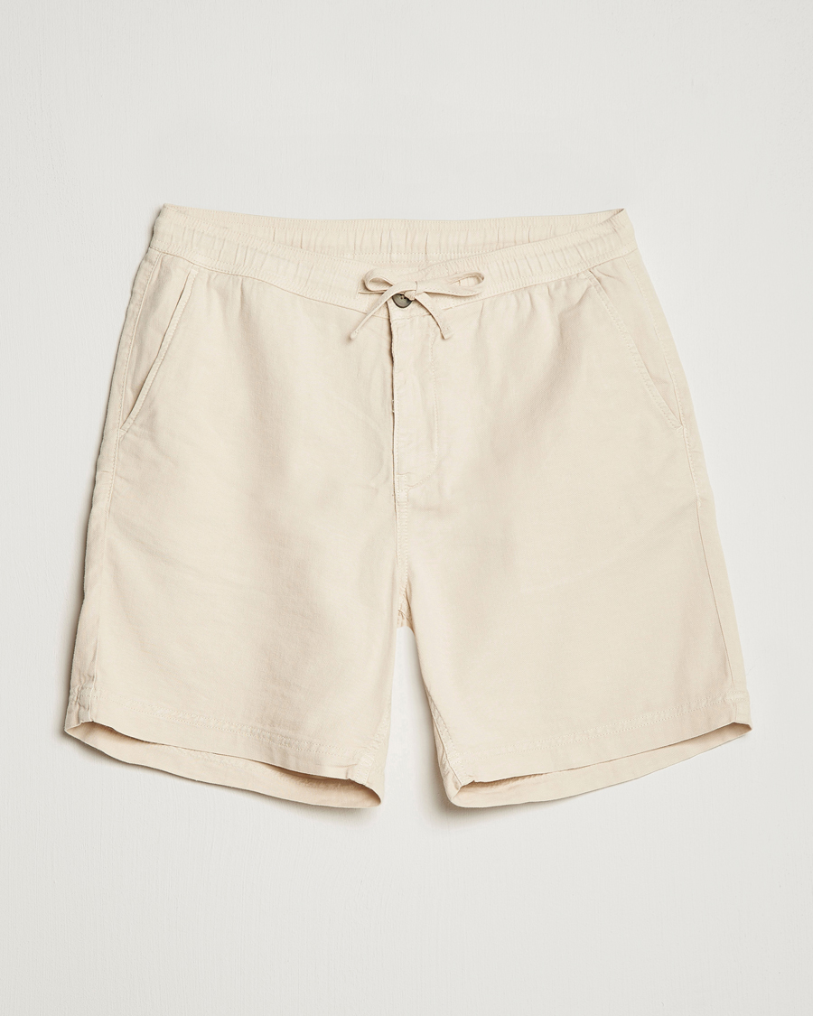 Herre | Shorts | Morris | Fenix Linen Drawstring Shorts Beige