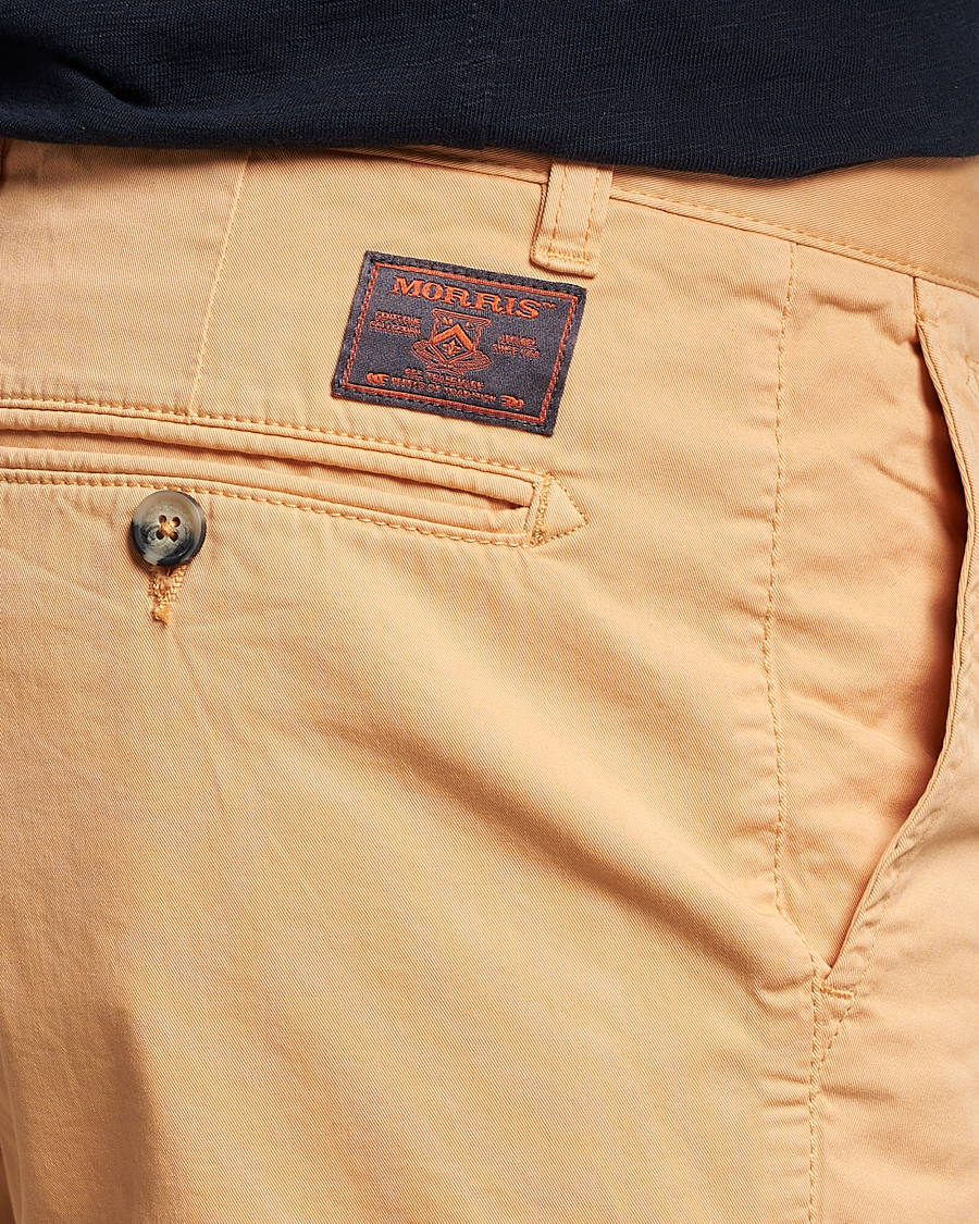 Herre | Shorts | Morris | Light Twill Chino Shorts Orange