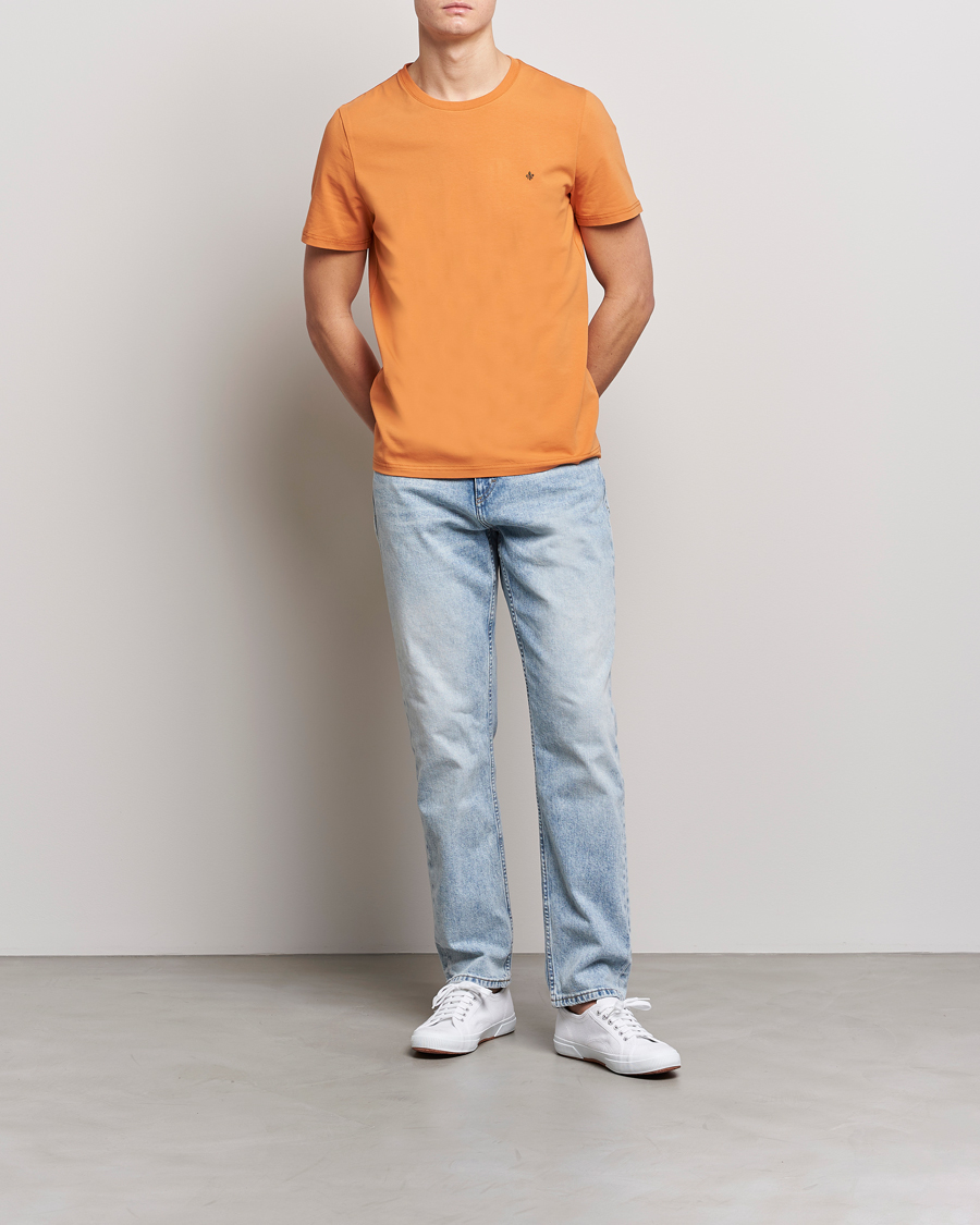 Herre | T-Shirts | Morris | James Cotton T-Shirt Orange