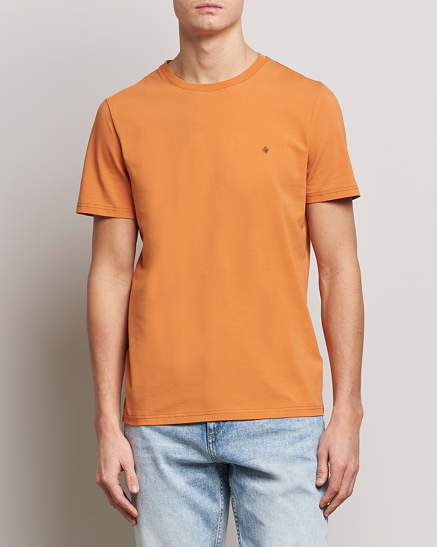 Herre | T-Shirts | Morris | James Cotton T-Shirt Orange