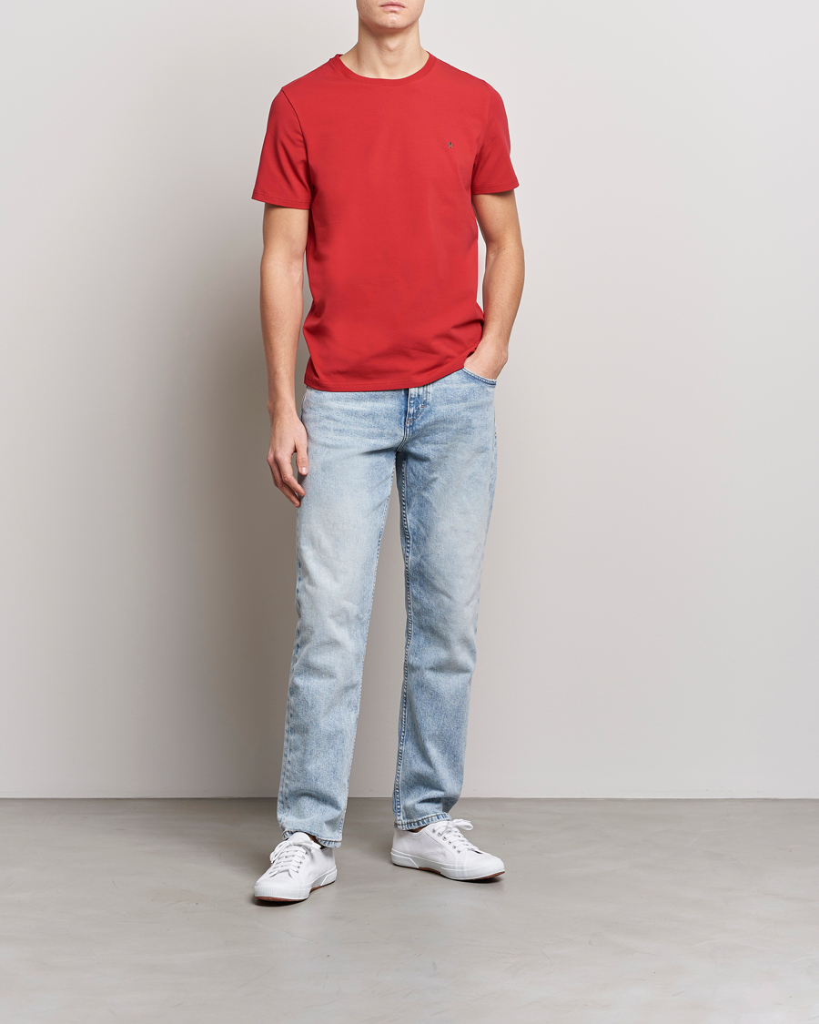 Herre | T-Shirts | Morris | James Cotton T-Shirt Red