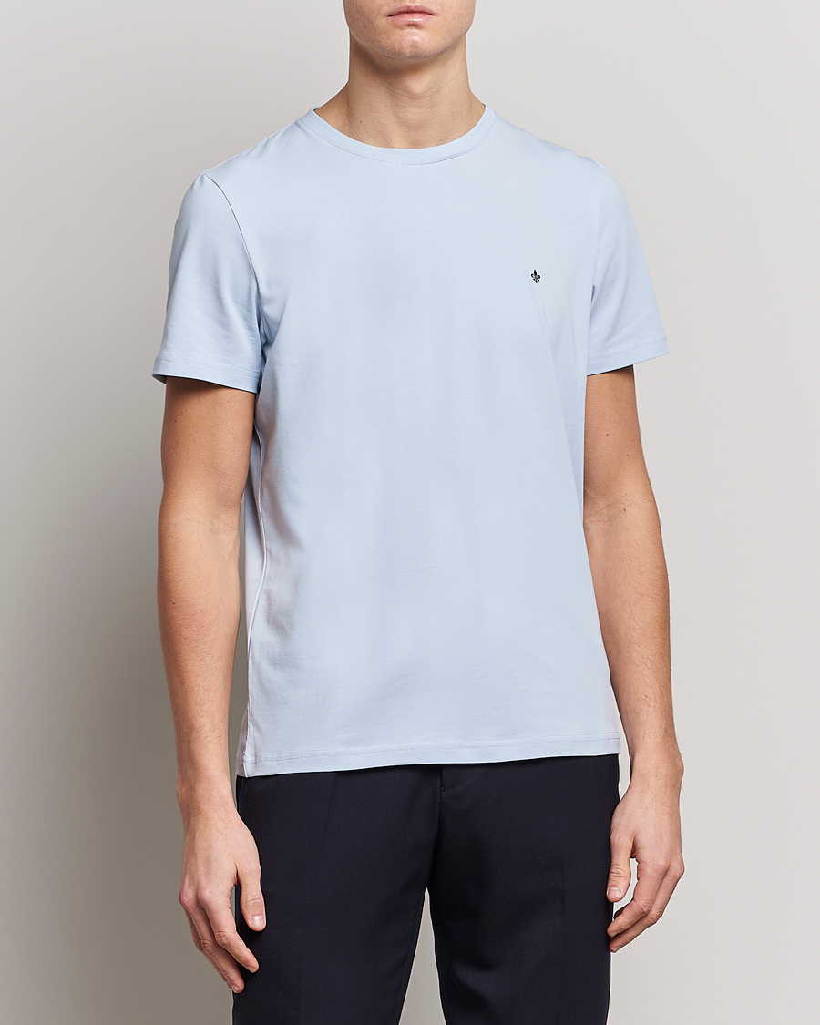Herre | Nytt i butikken | Morris | James Cotton T-Shirt Light Blue