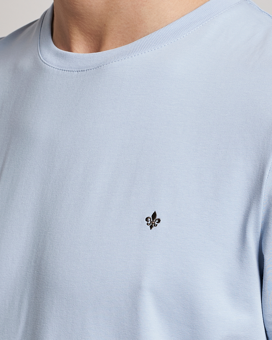Herre | T-Shirts | Morris | James Cotton T-Shirt Light Blue
