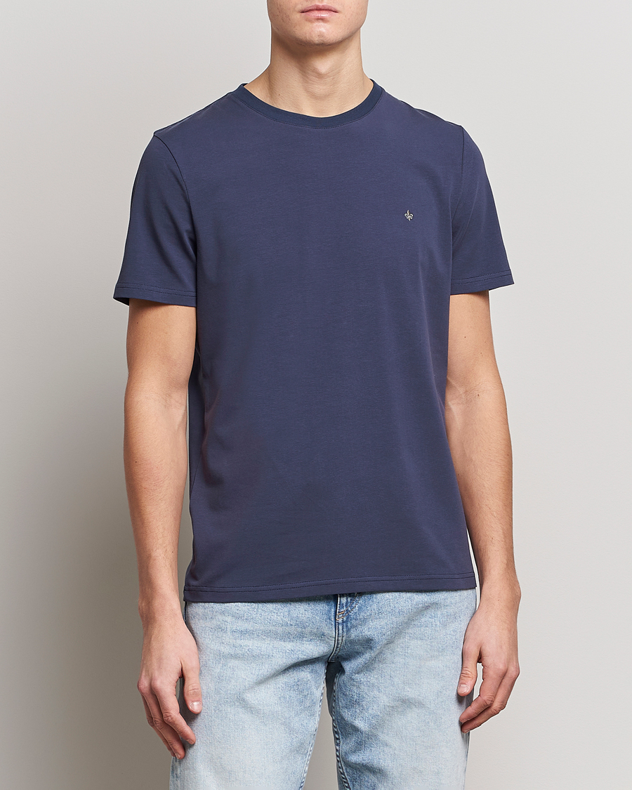 Herre | Nytt i butikken | Morris | James Cotton T-Shirt Navy