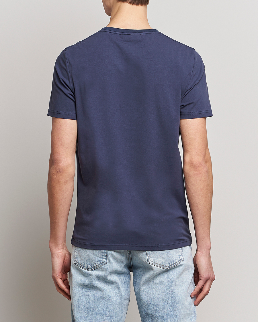 Herre | T-Shirts | Morris | James Cotton T-Shirt Navy