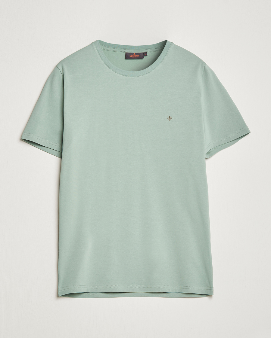 Herre | T-Shirts | Morris | James Cotton T-Shirt Green