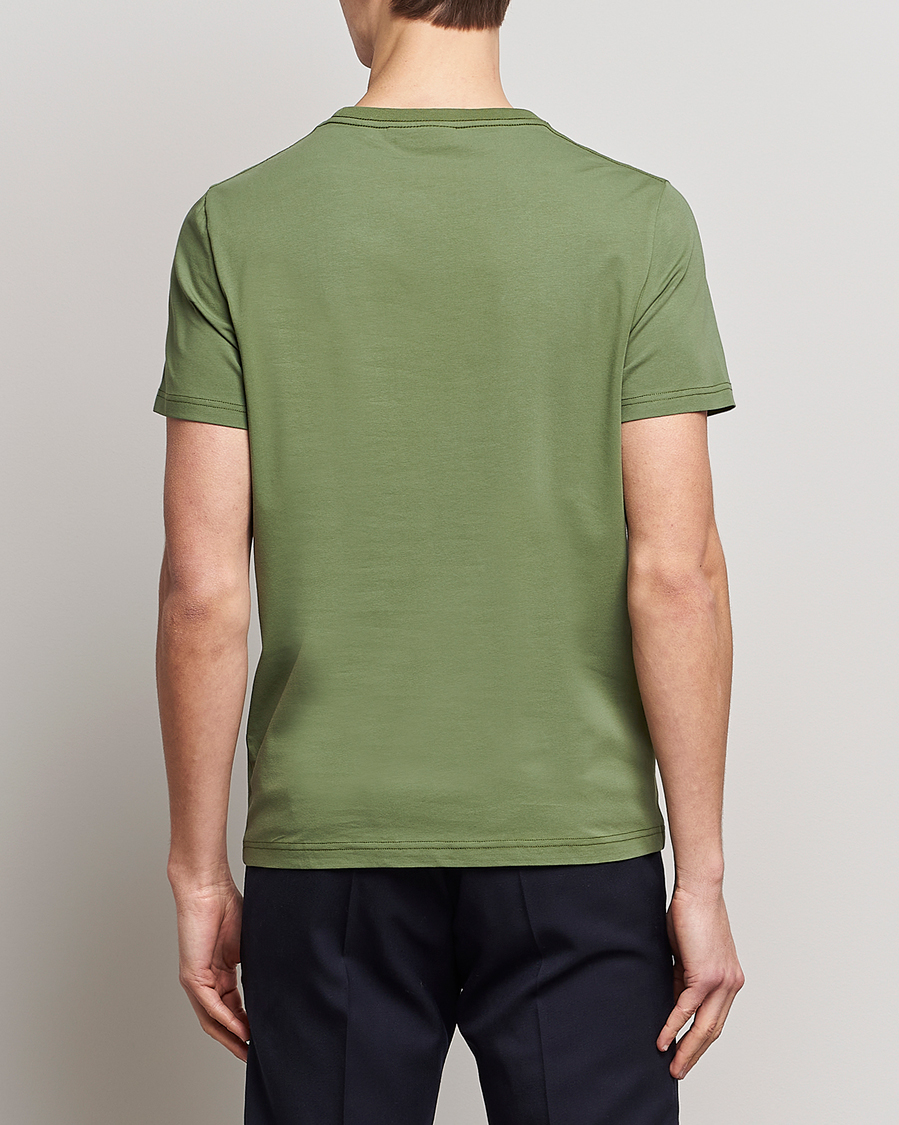 Herre | T-Shirts | Morris | James Cotton T-Shirt Dark Green