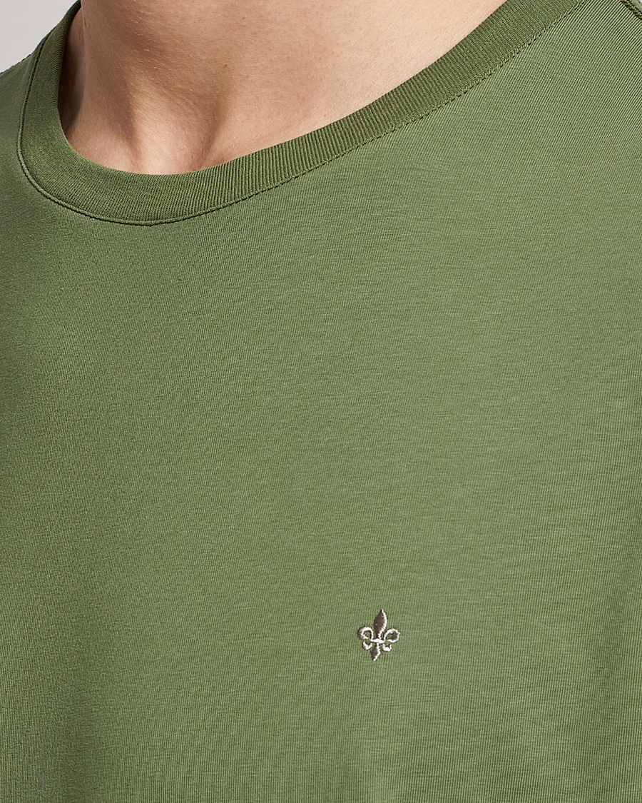 Herre | T-Shirts | Morris | James Cotton T-Shirt Dark Green