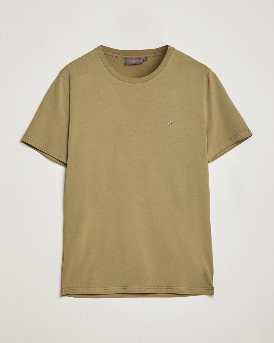 Herre | T-Shirts | Morris | James Cotton T-Shirt Olive