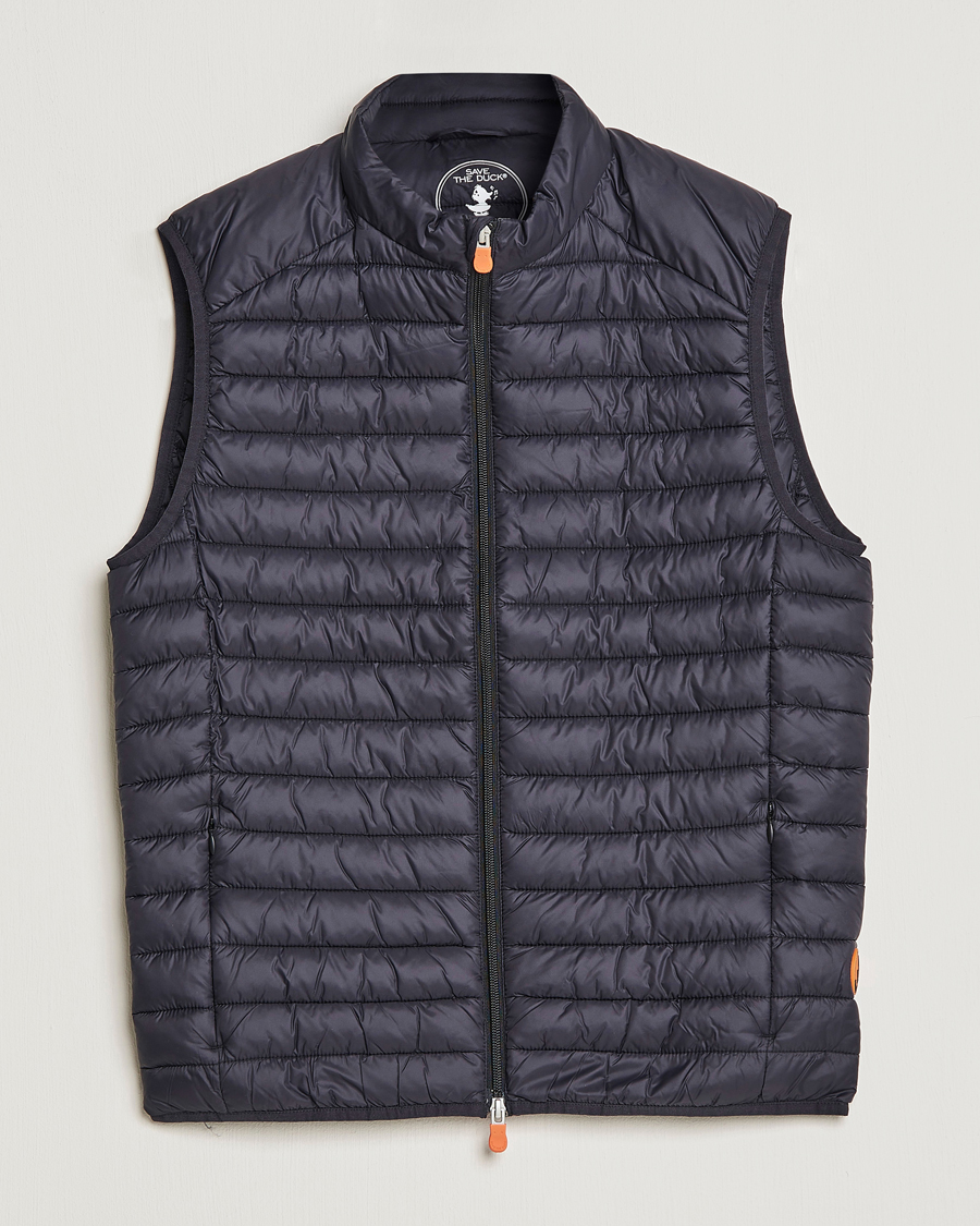Herre | Jakker | Save The Duck | Adamus Lightweight Padded Vest Black