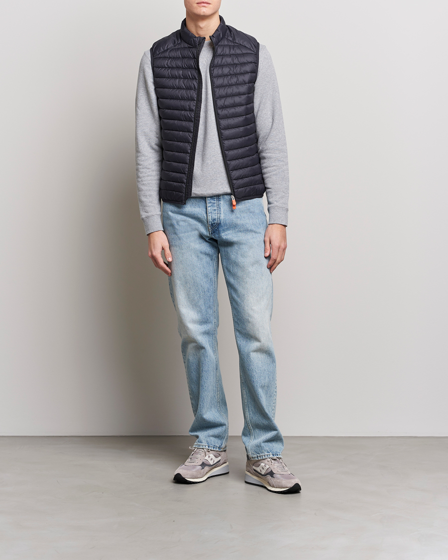Herre | Jakker | Save The Duck | Adamus Lightweight Padded Vest Black