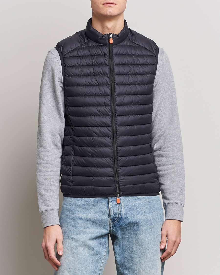 Herre | Jakker | Save The Duck | Adamus Lightweight Padded Vest Black