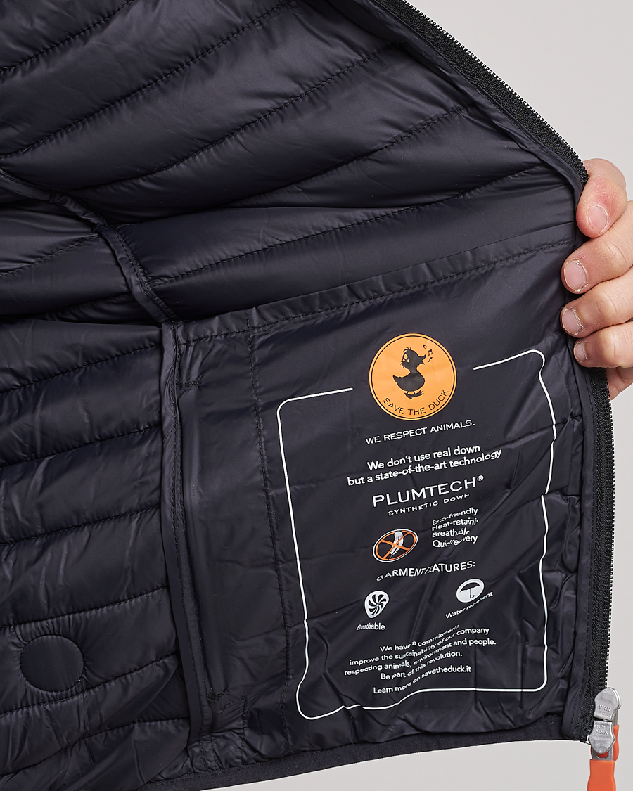 Herre | Jakker | Save The Duck | Adamus Lightweight Padded Vest Black