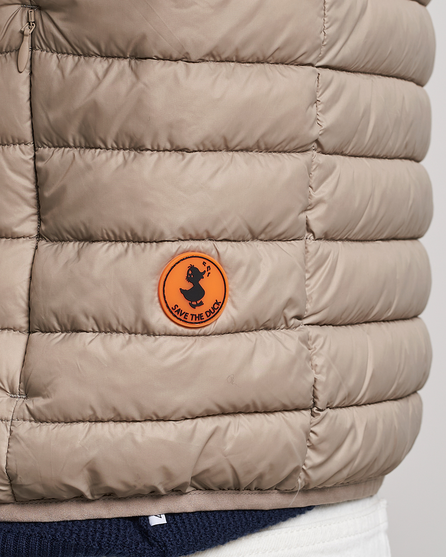 Herre | Vester | Save The Duck | Adamus Lightweight Padded Vest Dune Beige