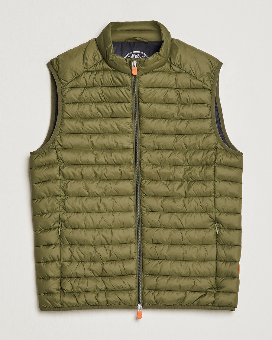 Herre | Vester | Save The Duck | Adamus Lightweight Padded Vest Dusty Olive