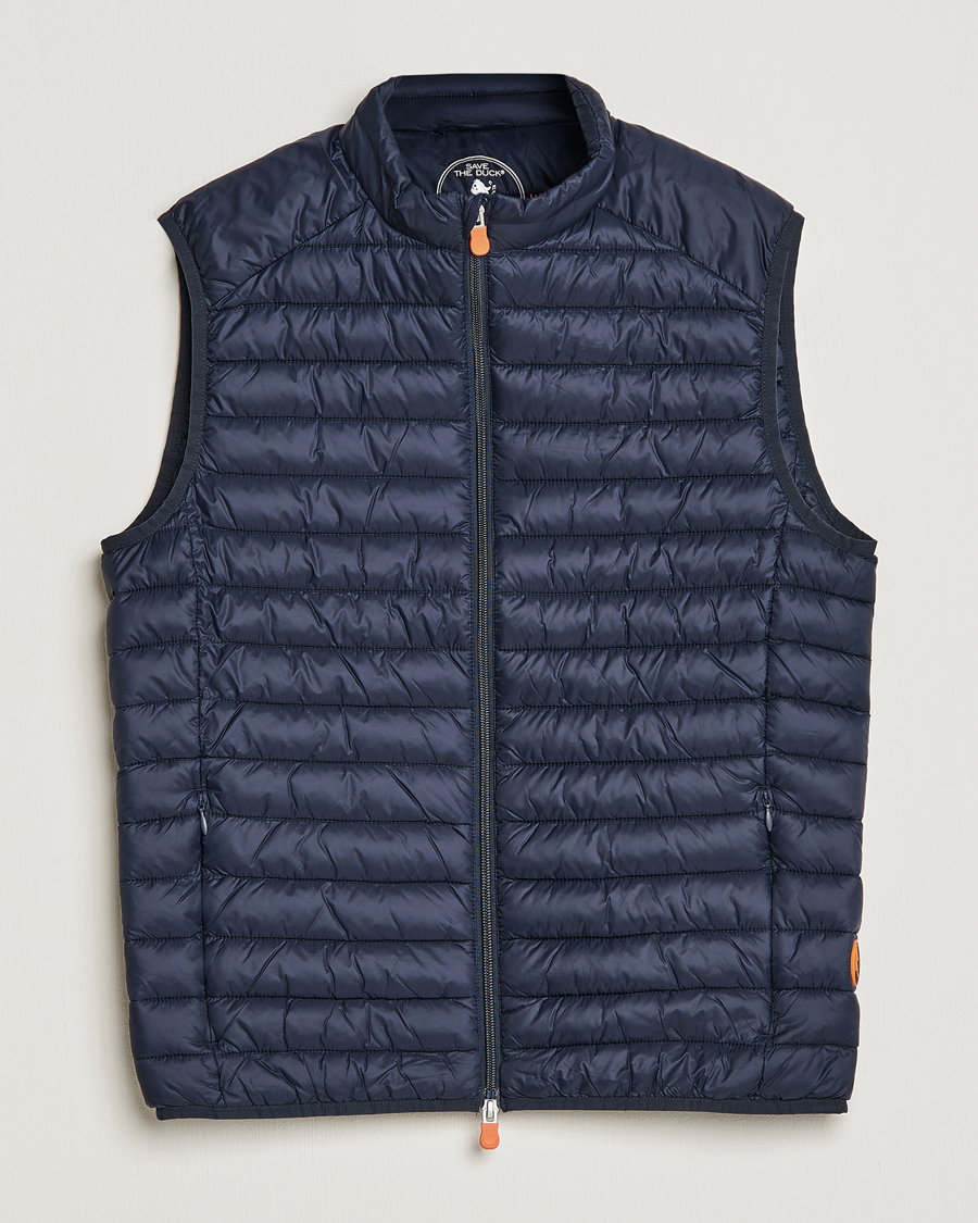 Herre | Vester | Save The Duck | Adamus Lightweight Padded Vest Blue Black