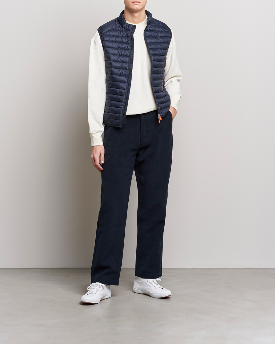 Herre | Vester | Save The Duck | Adamus Lightweight Padded Vest Blue Black