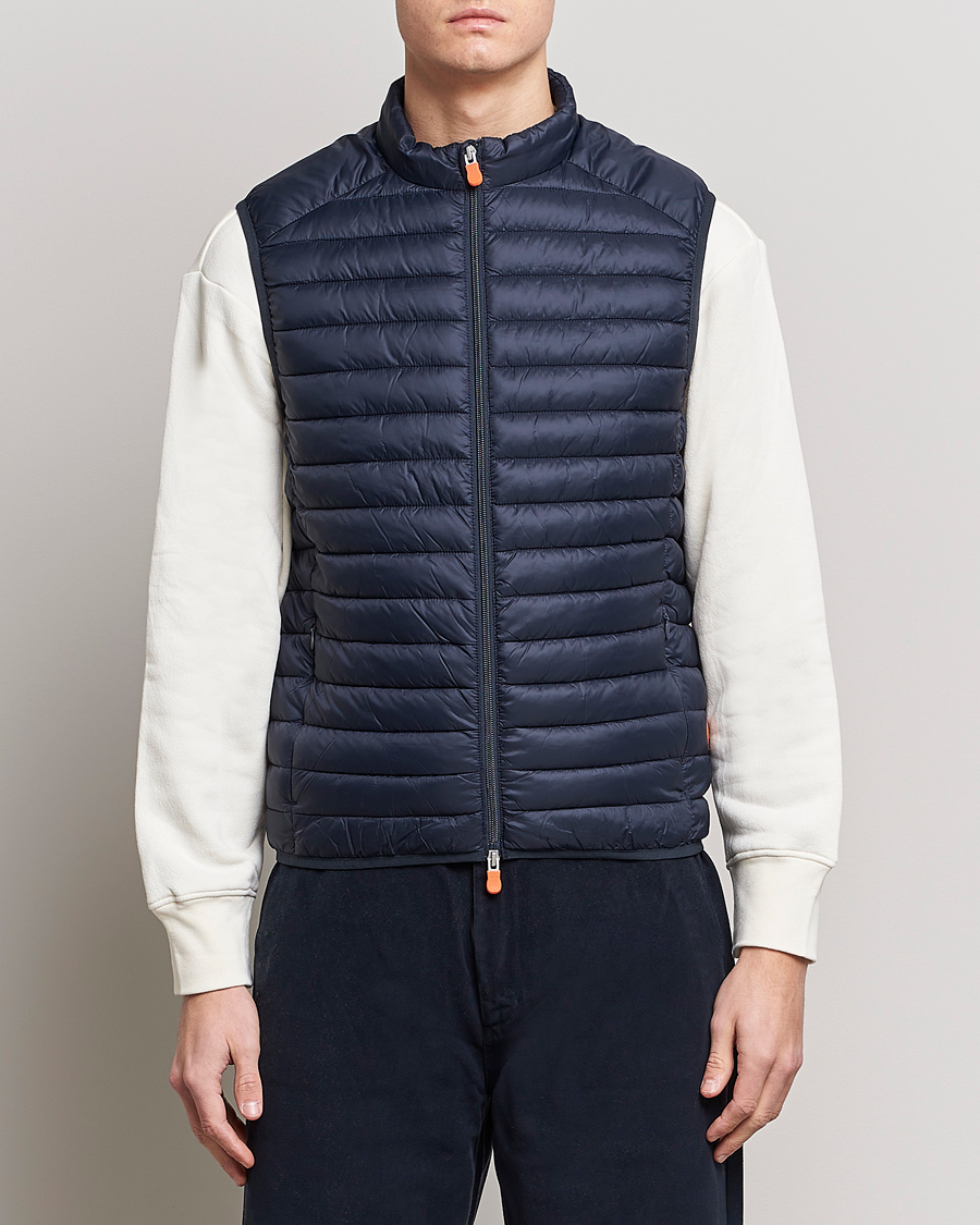 Herre | Vester | Save The Duck | Adamus Lightweight Padded Vest Blue Black