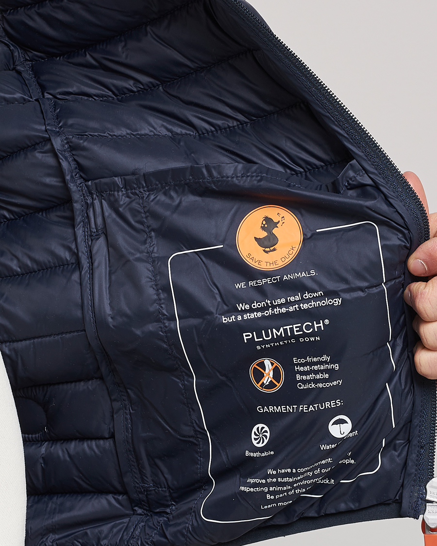 Herre | Vester | Save The Duck | Adamus Lightweight Padded Vest Blue Black