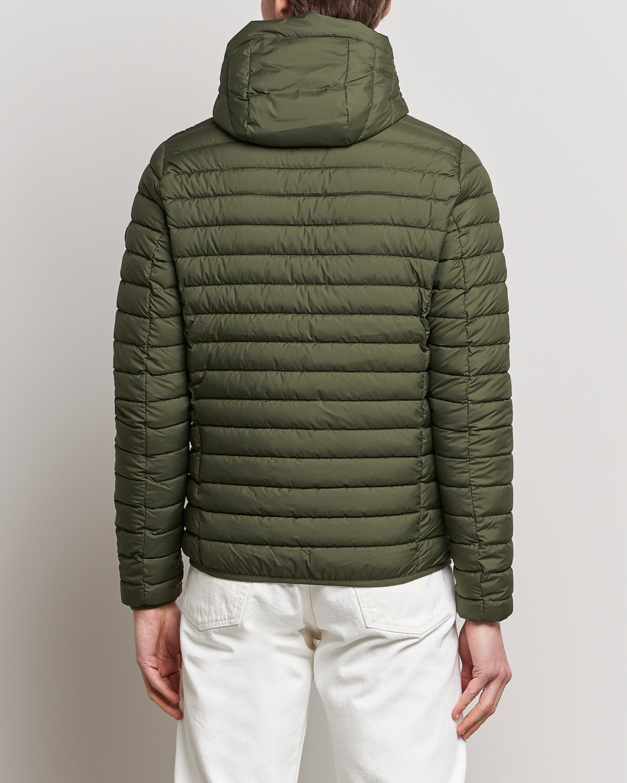 Herre | Jakker | Save The Duck | Luke Lightweight Matt Padded Hood Jacket Dusty Olive