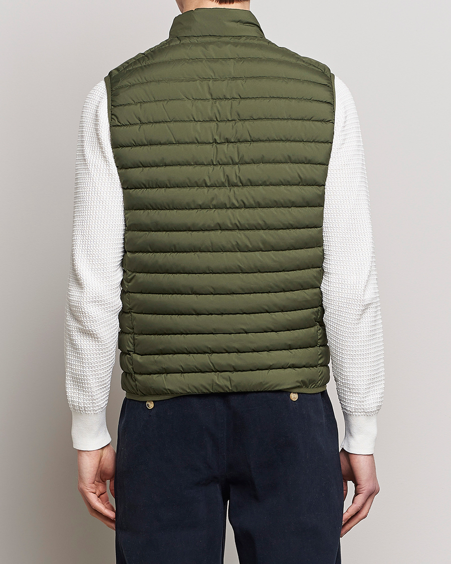 Herre | Vester | Save The Duck | Leonard Lightweight Matt Padded Vest Dusty Olive