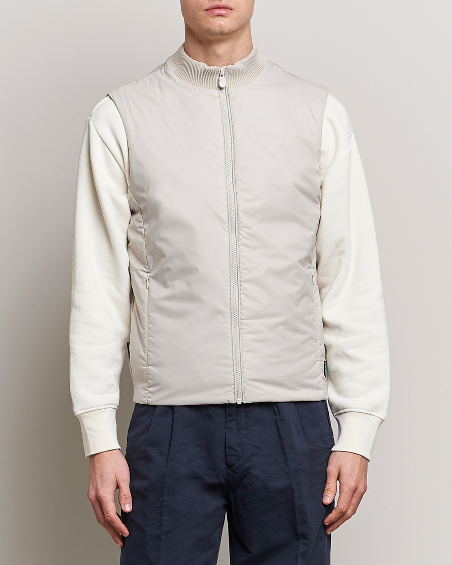 Herre | Vester | Save The Duck | Tucana Recycled Hybrid Vest Rainy Beige