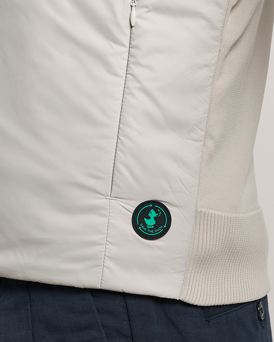 Herre | Vester | Save The Duck | Tucana Recycled Hybrid Vest Rainy Beige