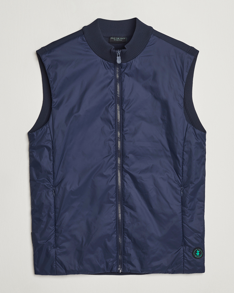 Herre | Vester | Save The Duck | Tucana Recycled Hybrid Vest Navy Blue