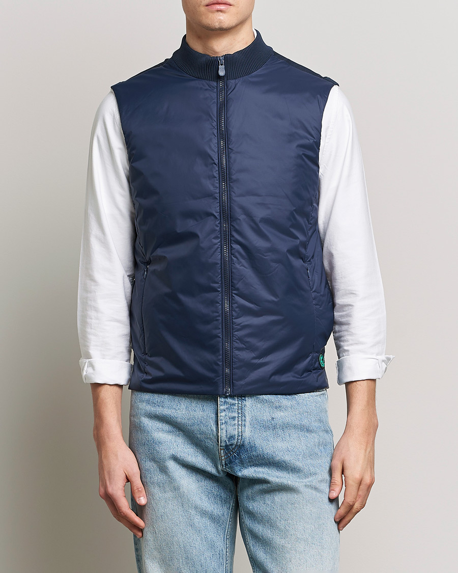 Herre | Vester | Save The Duck | Tucana Recycled Hybrid Vest Navy Blue