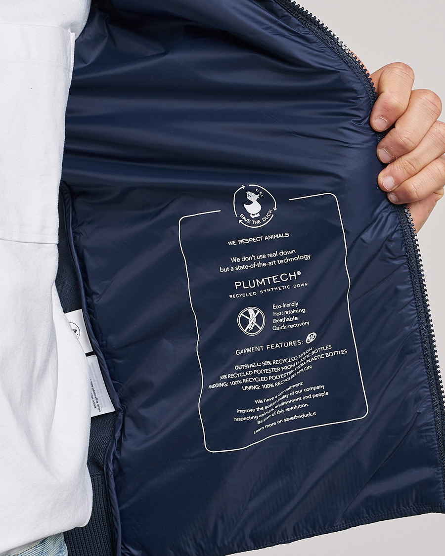 Herre | Vester | Save The Duck | Tucana Recycled Hybrid Vest Navy Blue