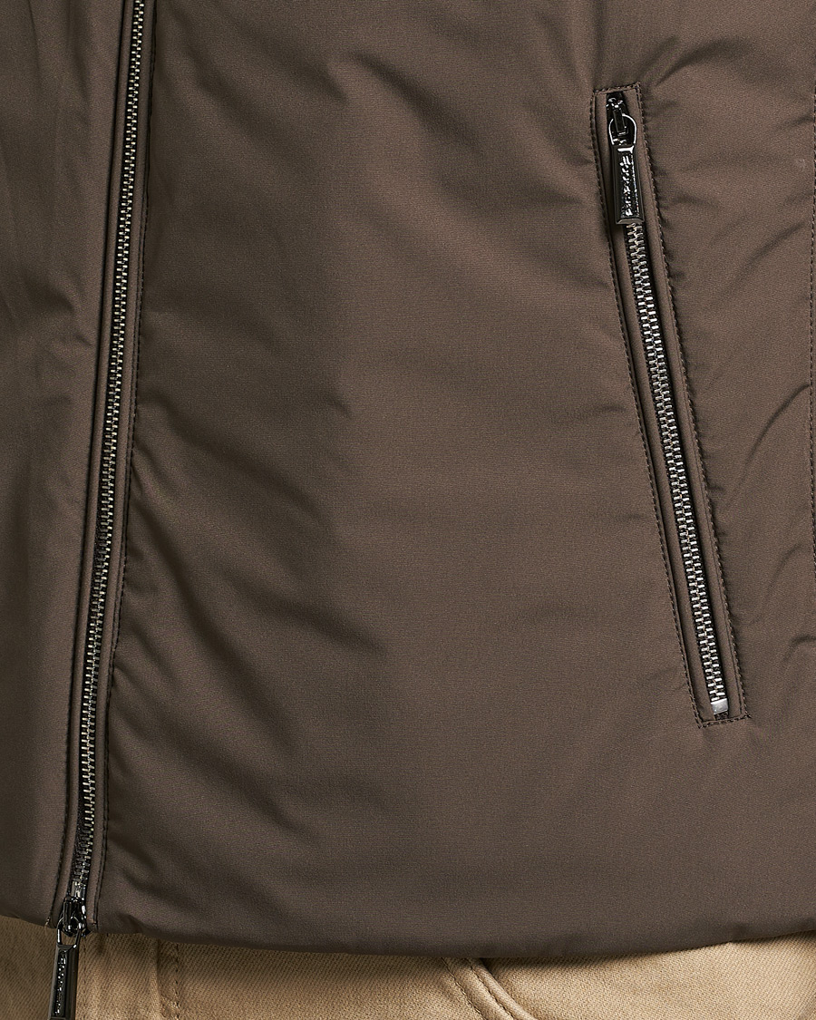 Herre | Vester | MooRER | Senio Padded Vest Brown