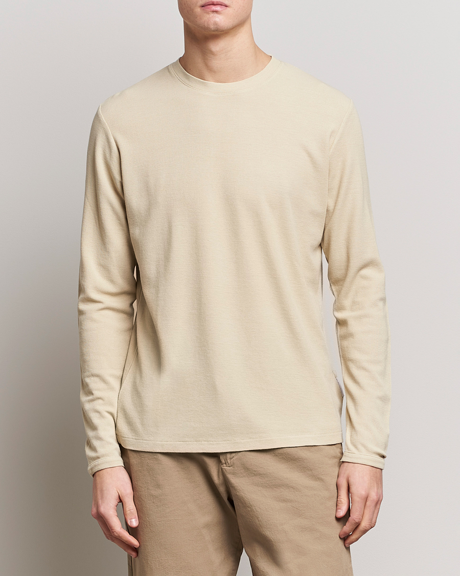 Herre | Pullovers rund hals | NN07 | Clive Knitted Sweater Ecru