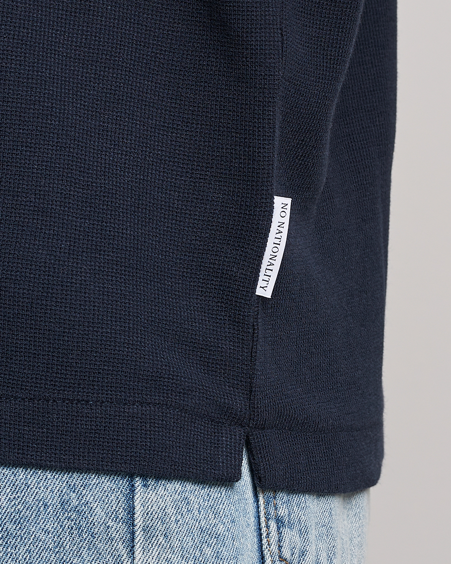 Herre | Gensere | NN07 | Clive Knitted Sweater Navy Blue