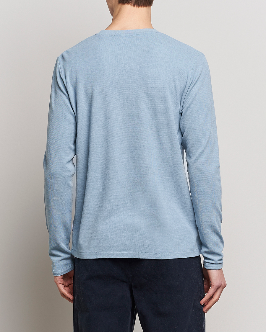 Herre | Gensere | NN07 | Clive Knitted Sweater Ashley Blue
