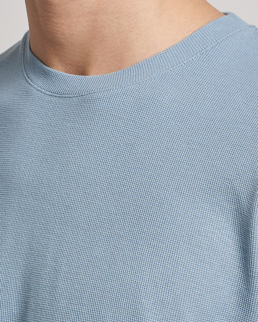 Herre | Gensere | NN07 | Clive Knitted Sweater Ashley Blue