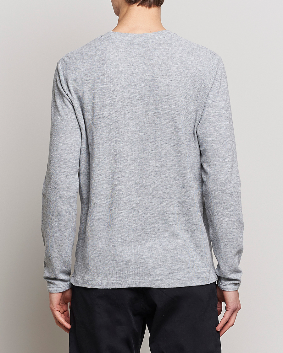 Herre | Gensere | NN07 | Clive Knitted Sweater Light Grey Melange