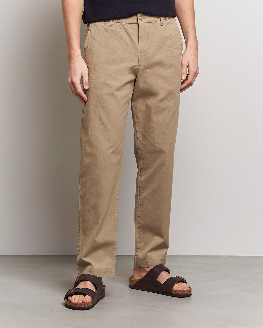 Herre | | NN07 | Theodore Comfort Pants Greige