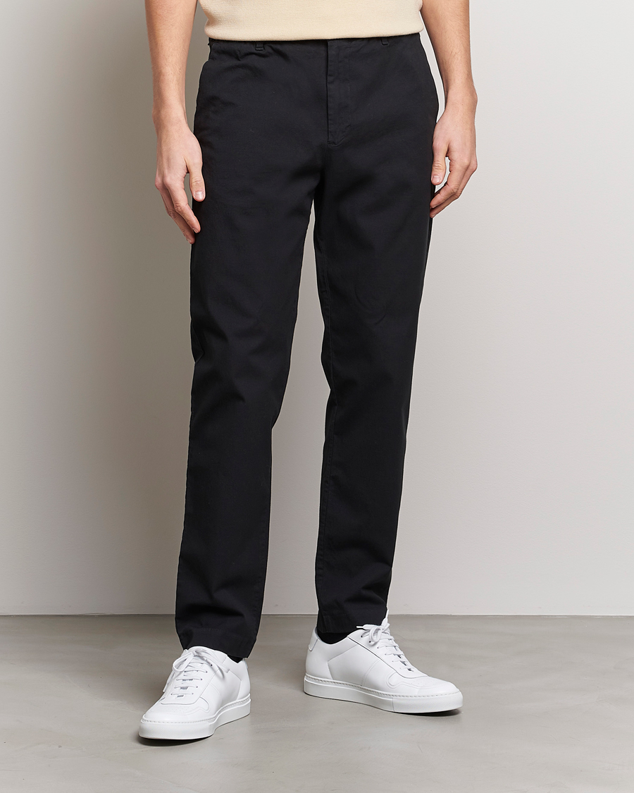 Herre | Bukser | NN07 | Theodore Comfort Pants Black