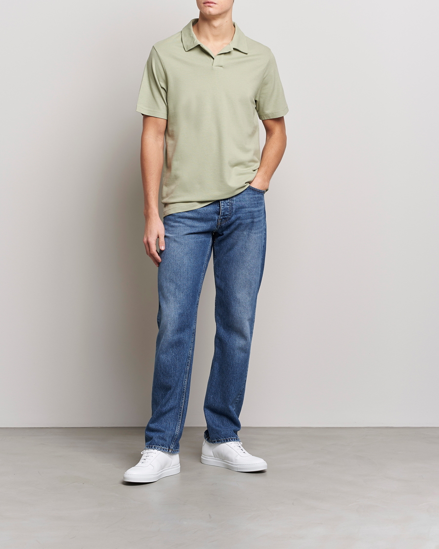 Herre | Pikéer | NN07 | Ross Polo Pale Green