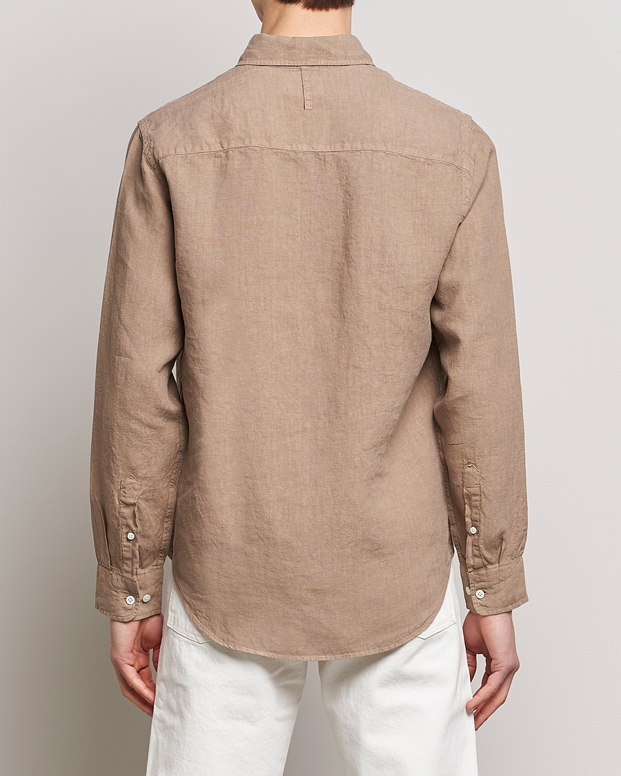Herre | Skjorter | NN07 | Arne Linen Shirt Greige