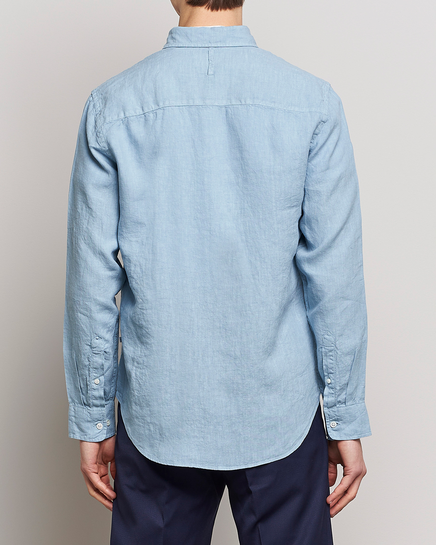 Herre | Skjorter | NN07 | Arne Linen Shirt Ashley Blue
