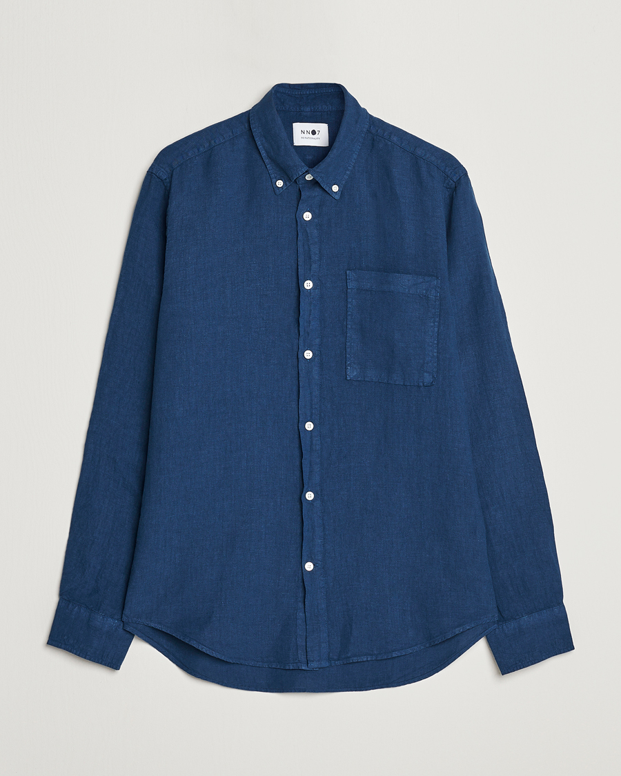 Herre | Skjorter | NN07 | Arne Linen Shirt Sargasso Sea