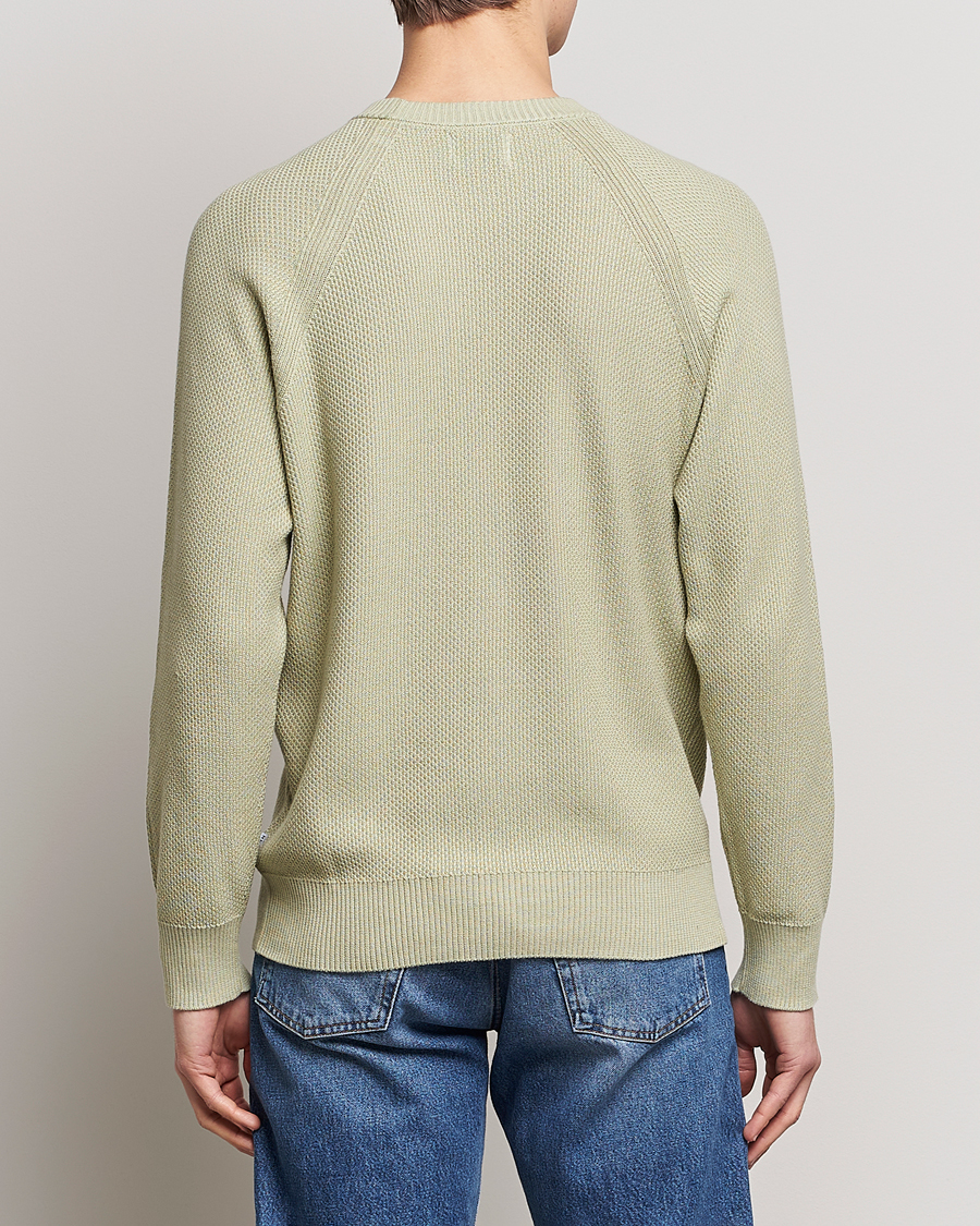 Herre | Gensere | NN07 | Brandon Cotton Knitted Sweater Pale Green