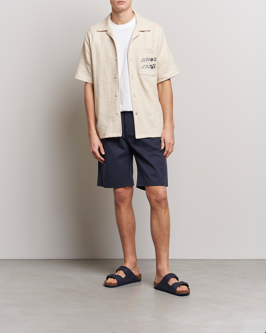 Herre | Shorts | NN07 | Theodore Confort Shorts Navy Blue