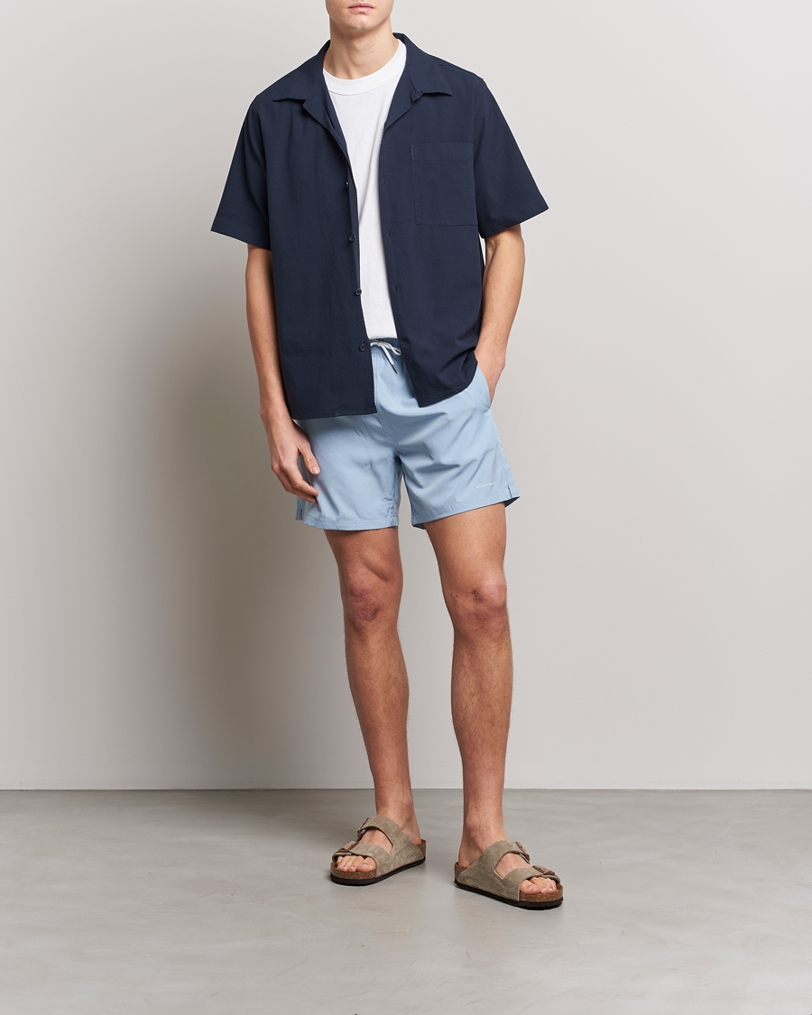 Herre | Badeshorts | NN07 | Jules Swimshorts Ashley Blue