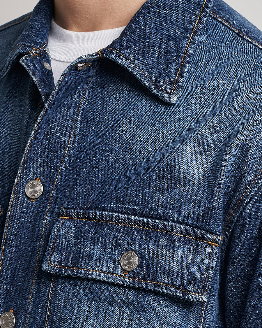 Herre | Jakker | NN07 | Roger Denim Jacket Medium Blue